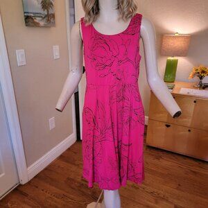 Soma Fit & Flare Short Dress with Pockets Size M NWT